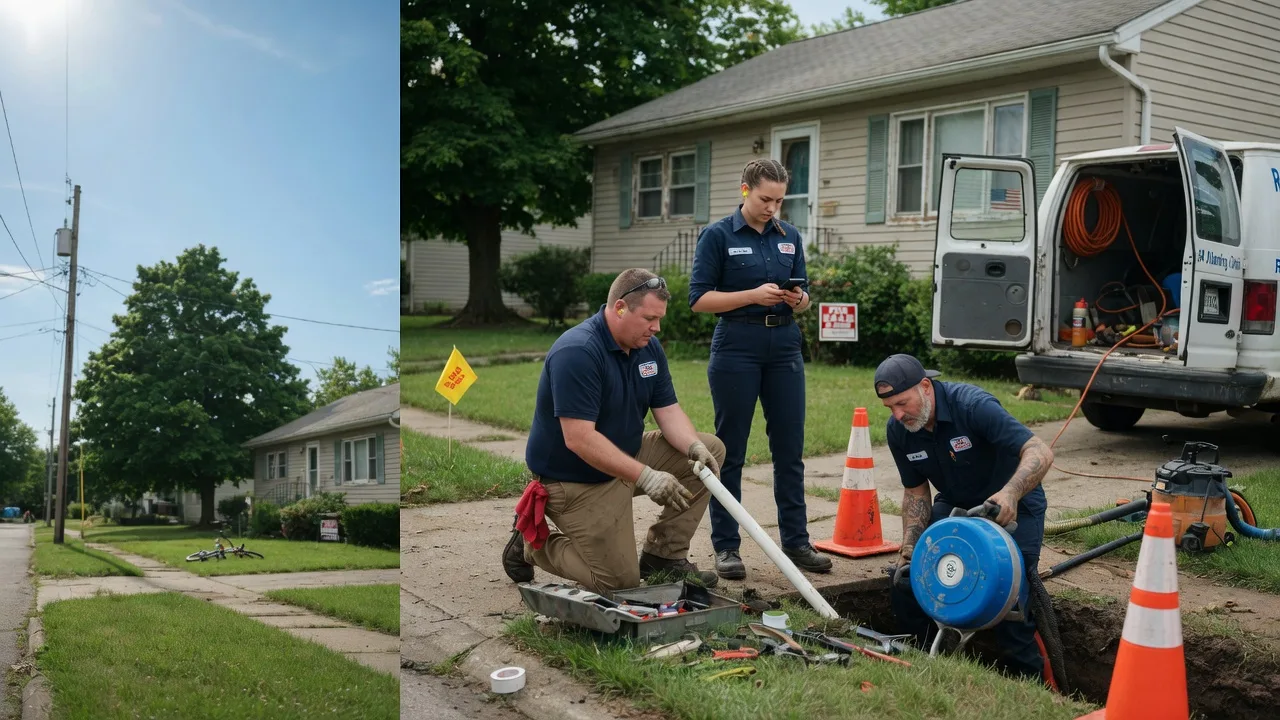 Sewer Line Repair in Thorofare, NJ near me